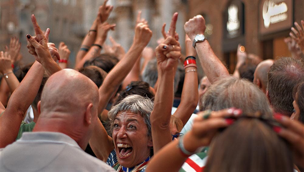 Contradaioli Palio di Siena