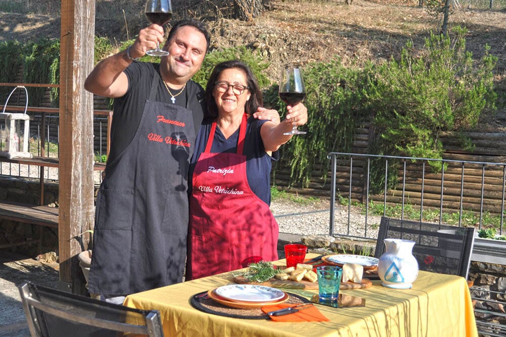 Personal chef - Villa Vetrichina - San casciano dei Bagni - Siena - Tuscany - Italy